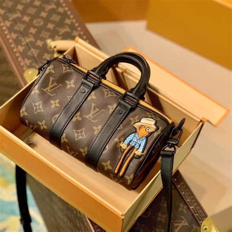 louis vuitton keepall nano|louis vuitton denim keepall.